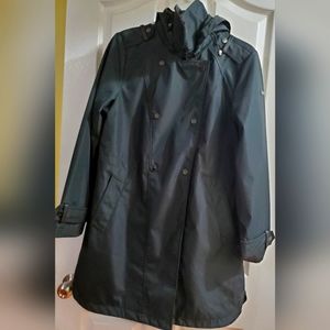 NOVELTI Women Hooded Trench Coat Jacket